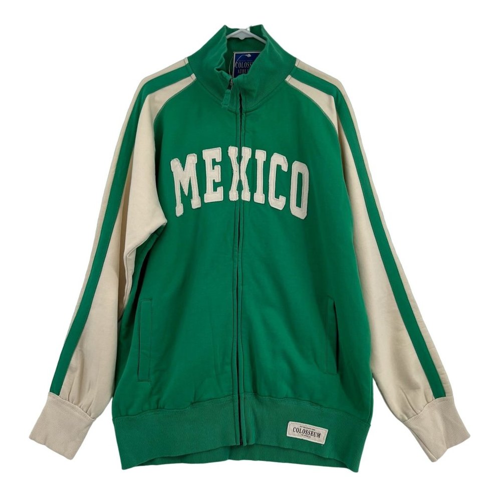Green and Cream Men's Shirt